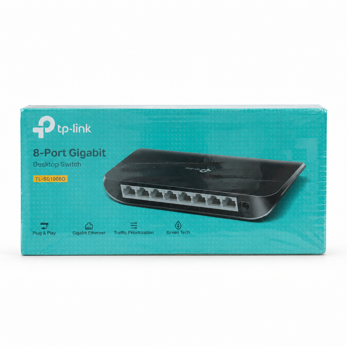 TP-Link TL-SG1008D 8-Port Gigabit Desktop Switch - Black الصورة الرئيسية
