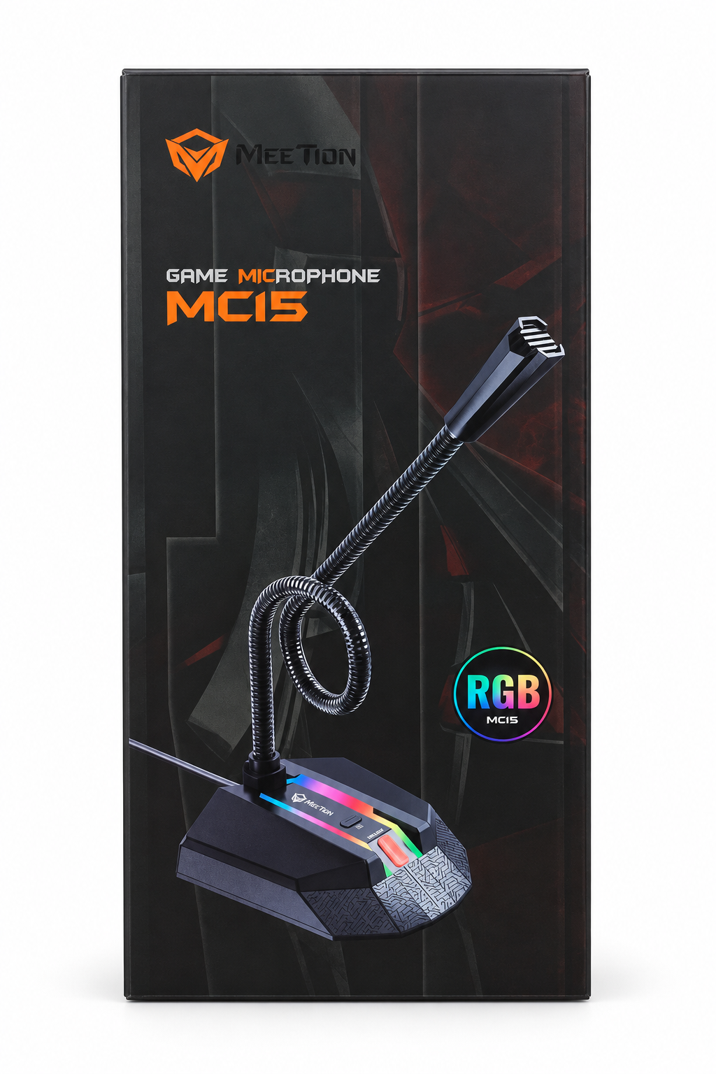 Meetion MC15 Flexible Gooseneck RGB Gaming Microphone