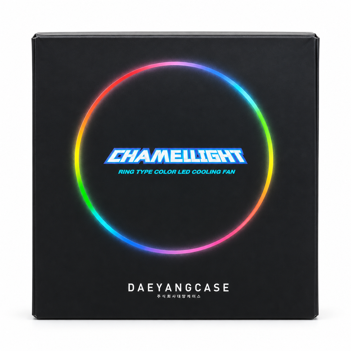DAEYANGCASE CHAMELLIGHT Ring-Type Color LED Cooling Fan الصورة الرئيسية