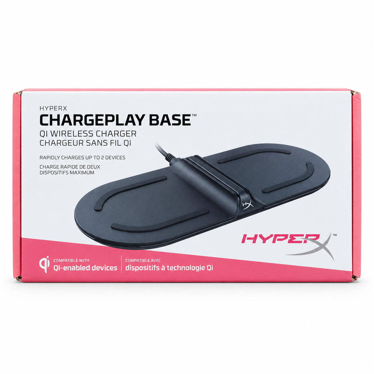 HyperX ChargePlay Base Qi Certified Dual Wireless Charger