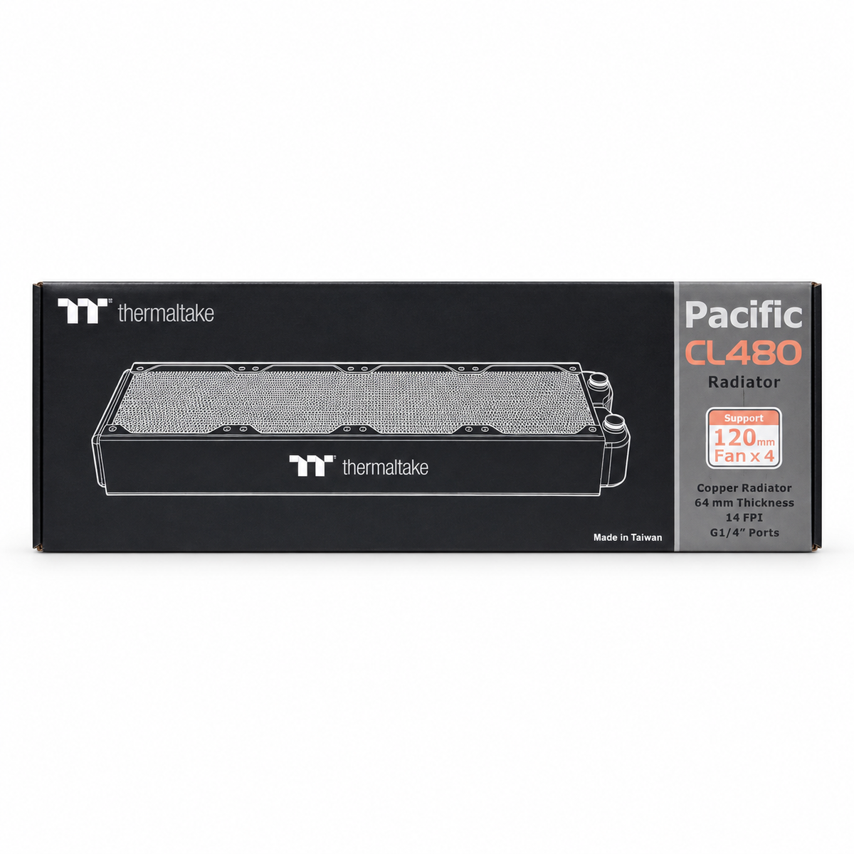 Thermaltake Pacific CL480 High-Performance Copper Radiator (480mm)