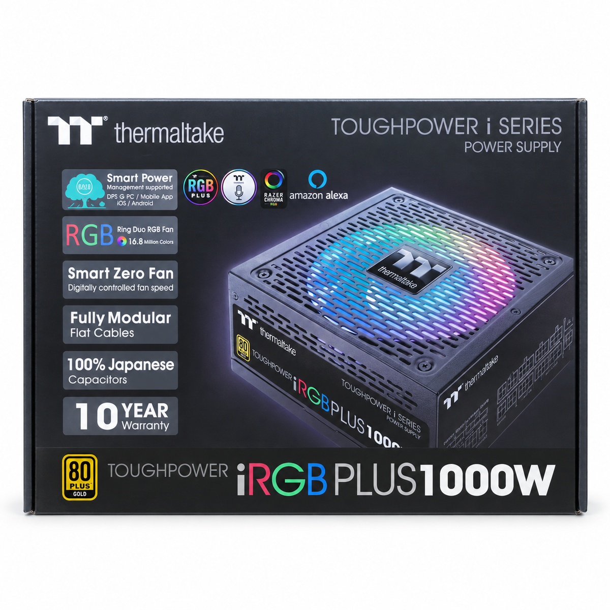 Thermaltake Toughpower iRGB PLUS 1000W Fully Modular Power Supply
