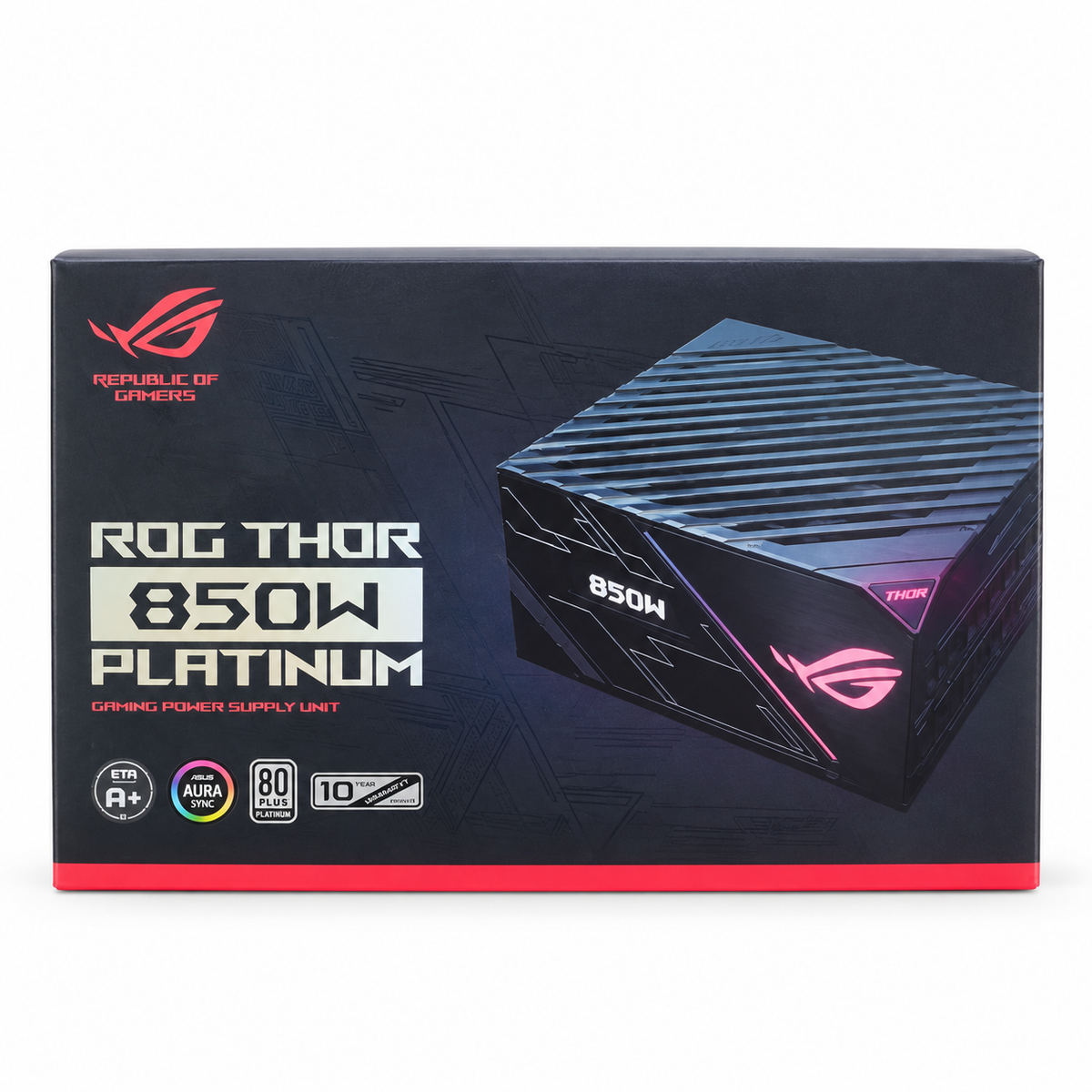 ASUS ROG Thor 850W Platinum Fully Modular Power Supply الصورة الرئيسية