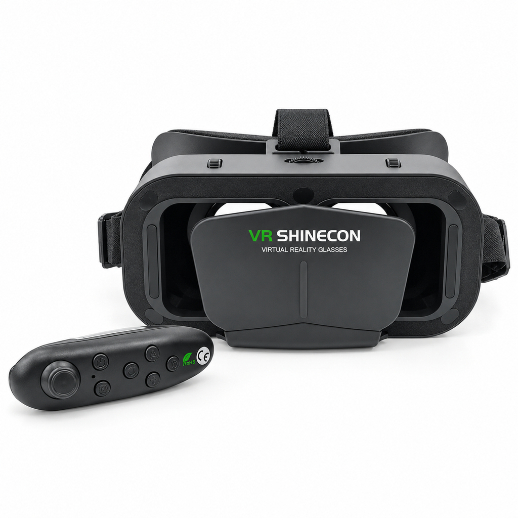 VR-SHINECON Virtual Reality Glasses With Controller