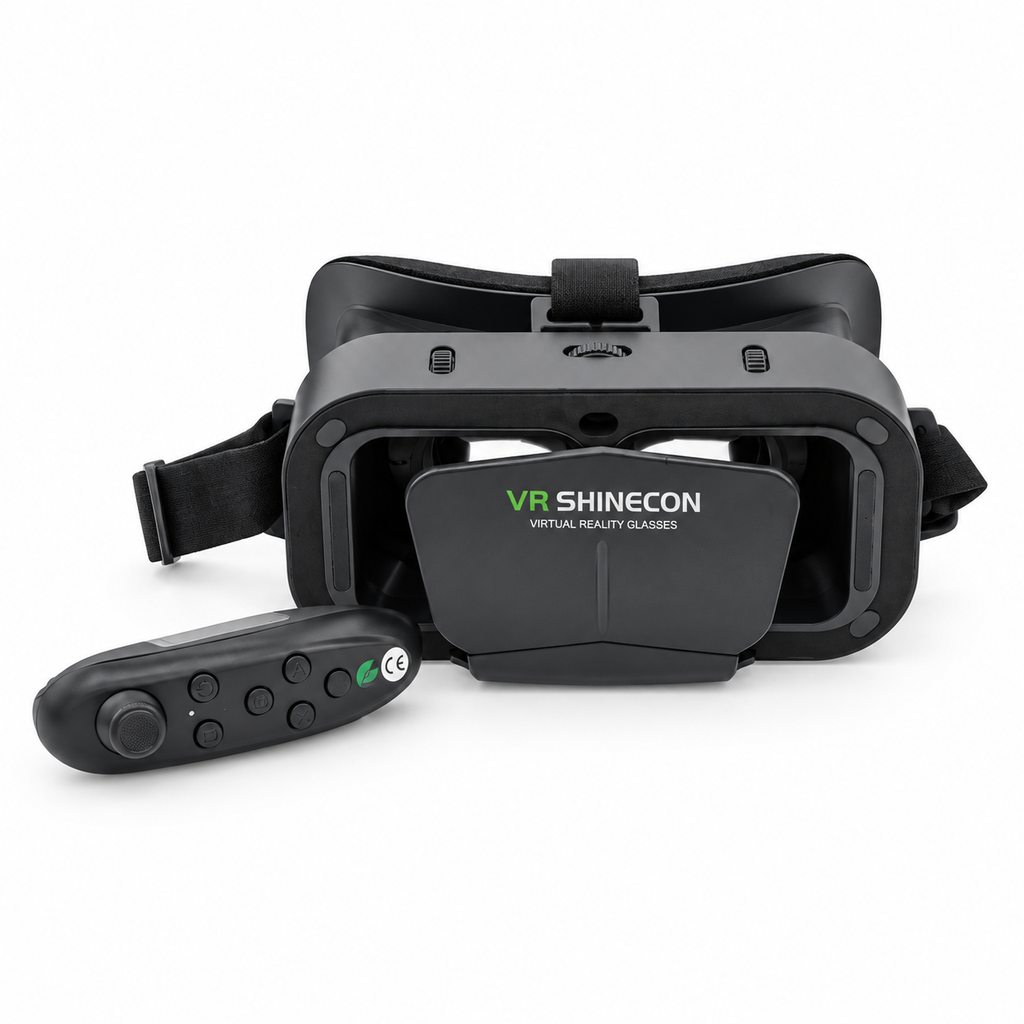 VR-SHINECON Virtual Reality Glasses With Controller