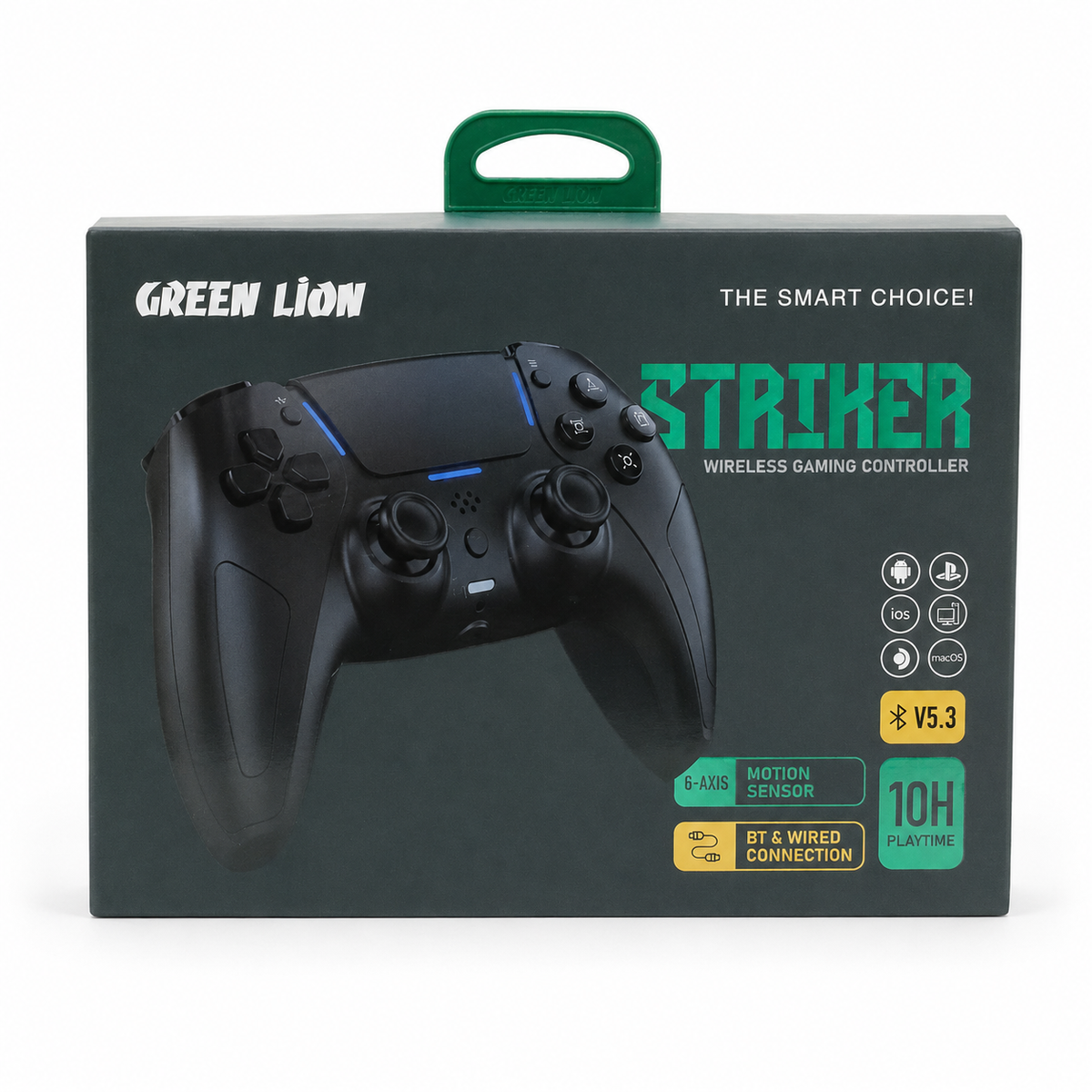 Green Lion Striker Wireless Gaming Controller الصورة الرئيسية