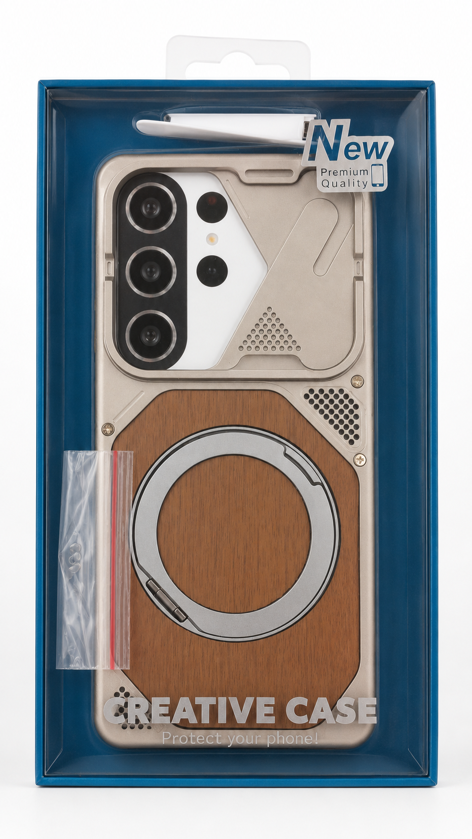 CREATIVE CASE WOOD 360 - SAM S26 ULTRA صورة ثانوية