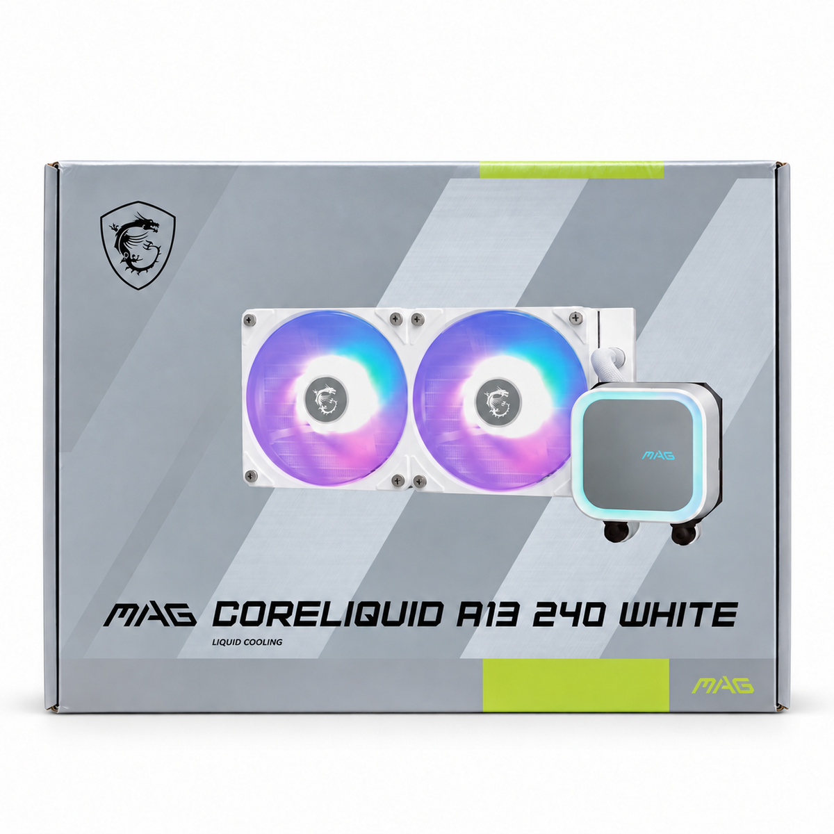 MSI MAG CORELIQUID A13 240 WHITE ARGB All-in-One Liquid CPU Cooler