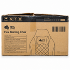 EPIC GAMERS Flex Gaming Chair ZN-01 with Magnetic 4D Armrests - Black & White