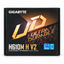 Gigabyte H610M H V2 Ultra Durable Motherboard retail box, featuring a black and gold design with blue Intel Core and Intel 12th Gen processor badges.