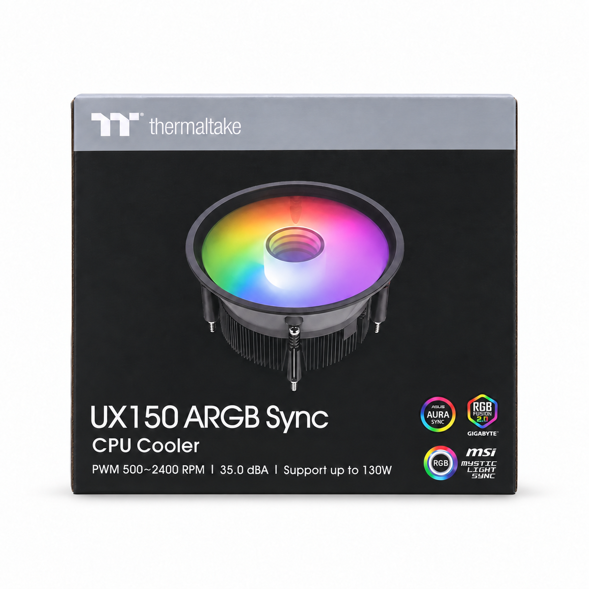 Thermaltake UX150 ARGB Sync Top-Flow 130W TDP CPU Cooler
