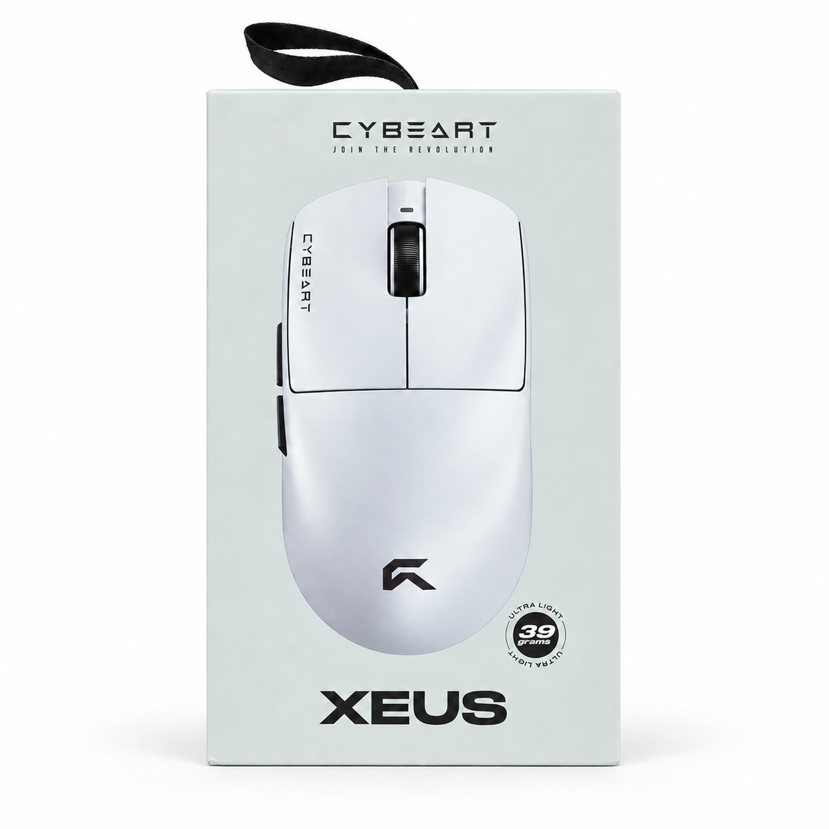 CYBEART XEUS 39g Ultra-Lightweight Wireless Gaming Mouse - White