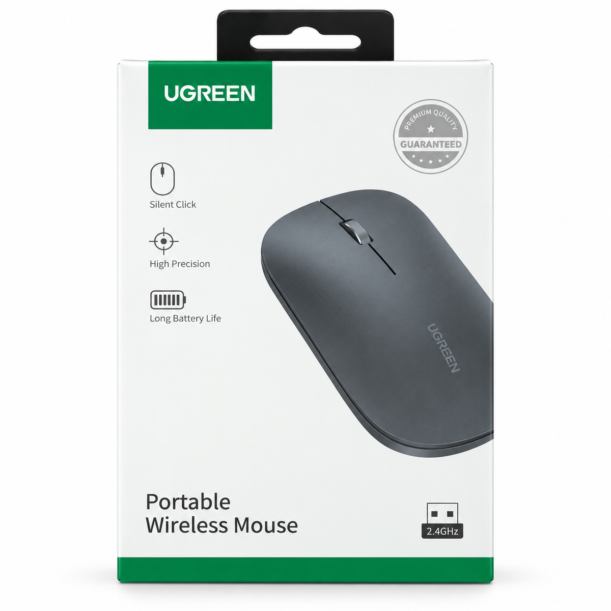 UGREEN PORTABLE WIRELESS MOUSE - MU001 الصورة الرئيسية