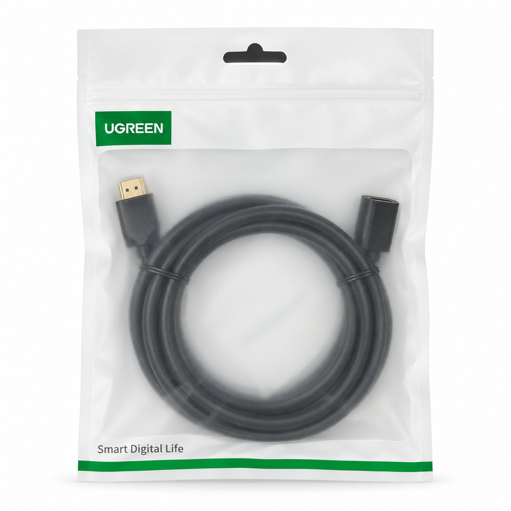 UGREEN HDMI 4K CABLE MALE TO FEMALE - 2M