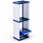 DOBE 36-Slot Game Disc & Media Storage Tower Stand (PS5 / PS4 / Switch / Xbox)