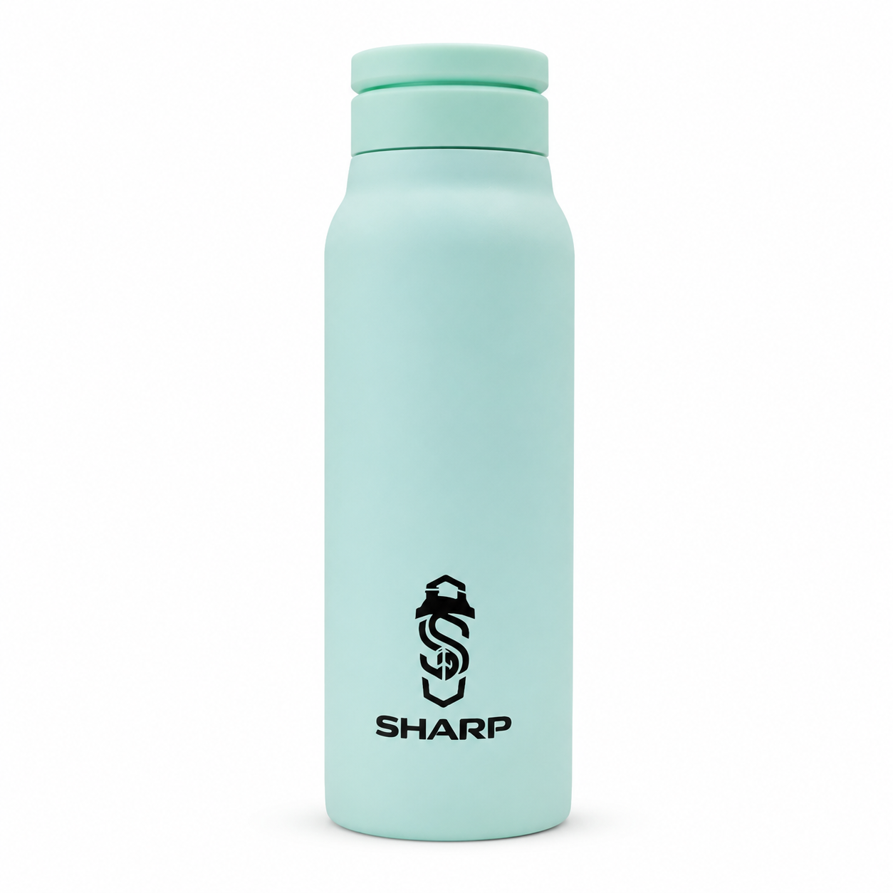 SHARP Matte Drinking Bottle With magnetic Phone Holder صورة ثانوية