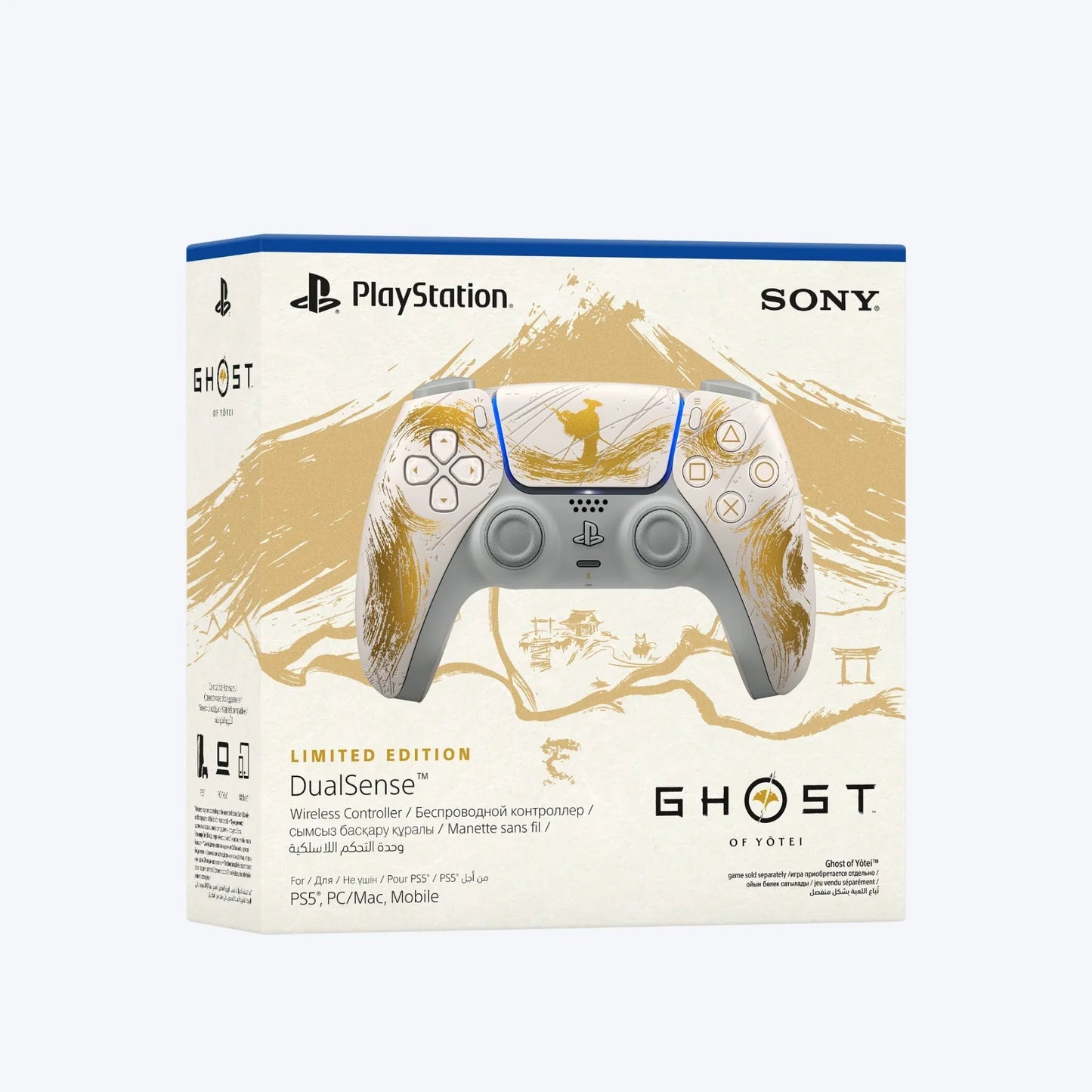 DUAL SENSE WIRELESS CONTROLLER FOR PS5 GHOST OF YOTEI