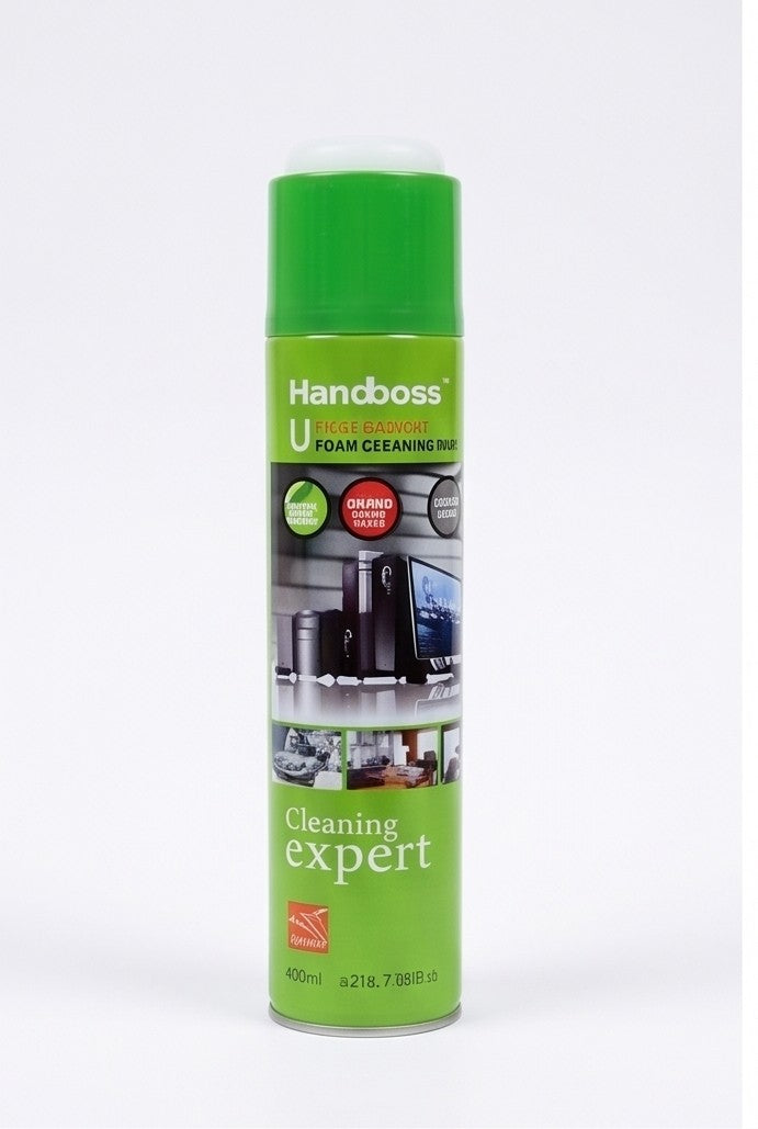 Handboss Universal Foam Cleaning Agent with Brush Cap (650ml) الصورة الرئيسية
