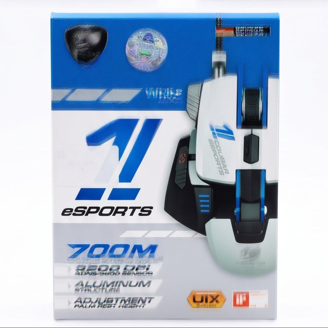 Cougar 700M eSPORTS Aluminum Framing Gaming Mouse - White Edition الصورة الرئيسية