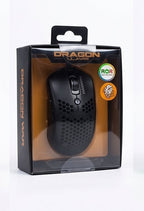 Dragon War Silent Click RGB Honeycomb Gaming Mouse