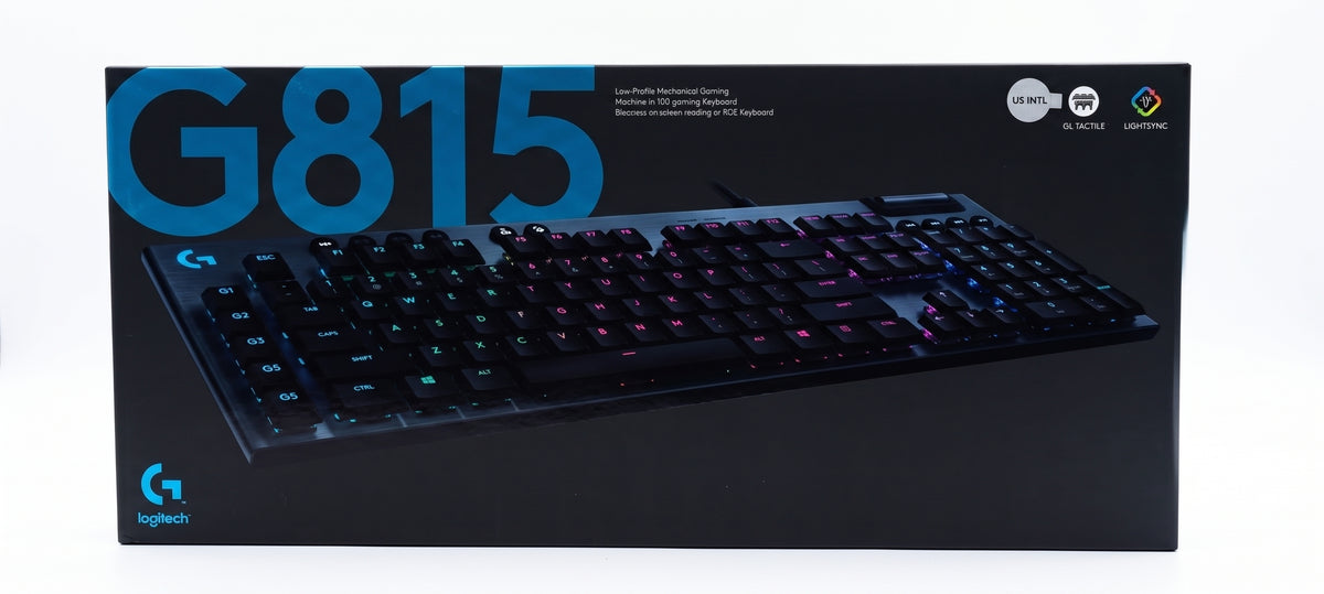 LOGITECH G815 RGB MECHANICAL GAMING KEYBOARD - 6.18M LIGHTSYNC