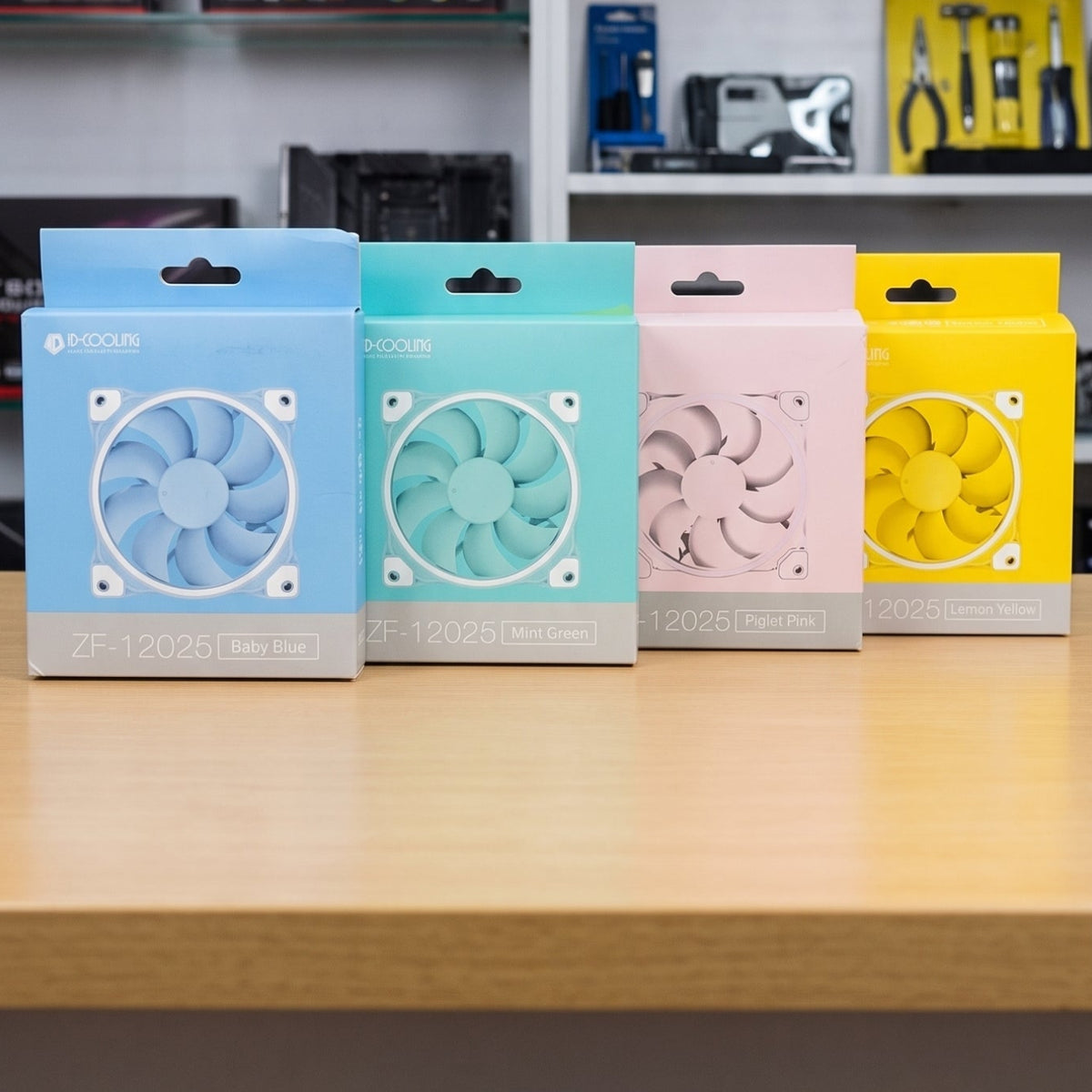 ID-COOLING ZF-12025 Pastel Series 120mm PWM Case Fan Main image