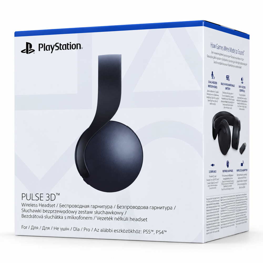 Sony PlayStation PULSE 3D Wireless Headset - Midnight Black