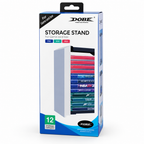 DOBE 12-Slot Game Disc & Card Box Storage Stand (PS5 / PS4 / Switch / Xbox)