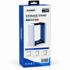 DOBE 12-Slot Game Disc & Card Box Storage Stand (PS5 / PS4 / Switch / Xbox)