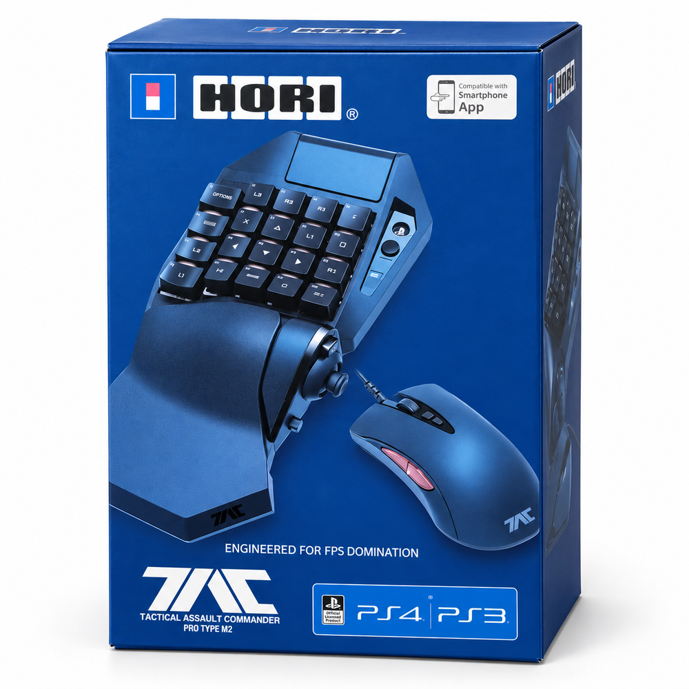 HORI Tactical Assault Commander Pro Type M2 (TAC Pro M2) Keypad & Mouse for PS4 & PC