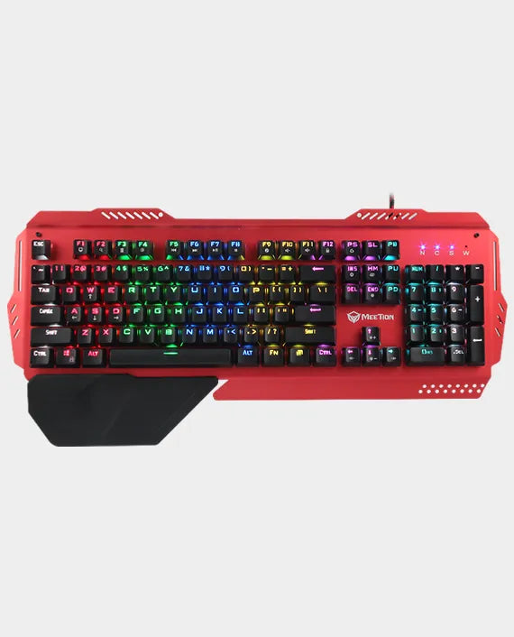MEETION FULL KEY MULTIMEDIA METAL RGB MECHANICAL GAMING KEYBOARD MT-MK20-R