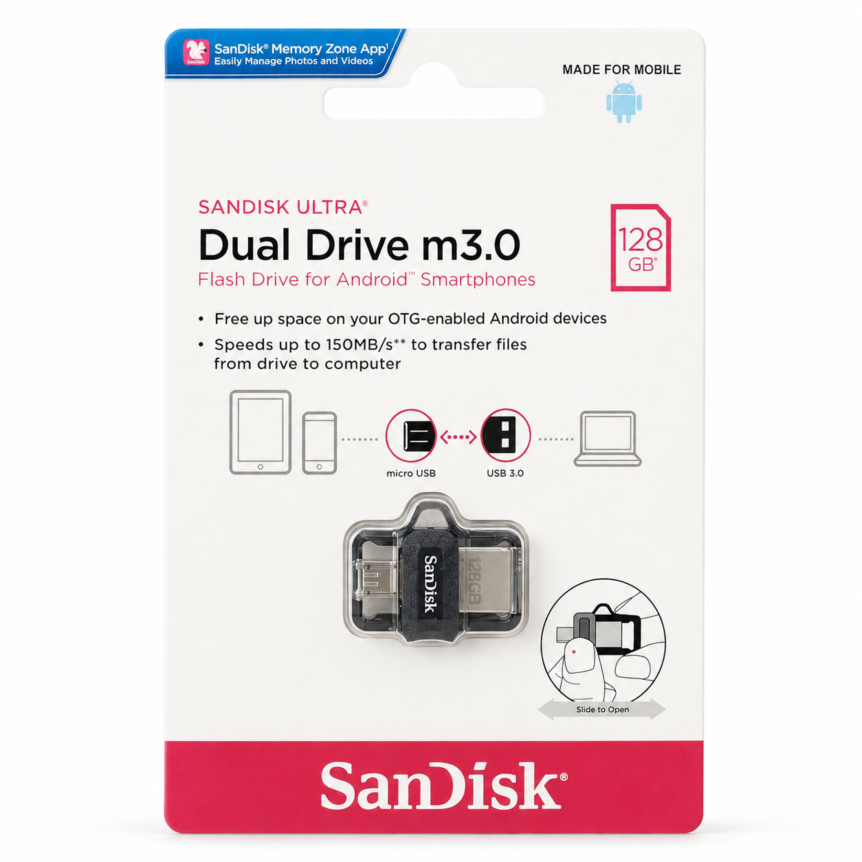 SanDisk Ultra Dual Drive m3.0 صورة ثانوية