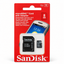 SanDisk 8GB microSDHC Class 4 Card with SD Adapter