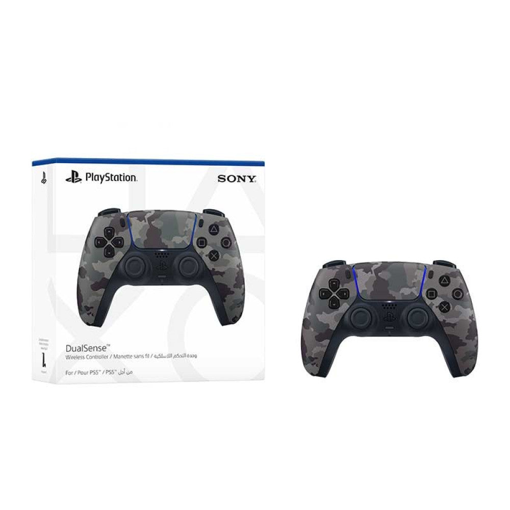 SONY PS5 DUAL SENSE WIRELESS CONTROLLER GRAY CAMOUFLAGE