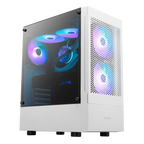 GAMDIAS TALOS E3 WH Compact Mid-Tower PC Case - White