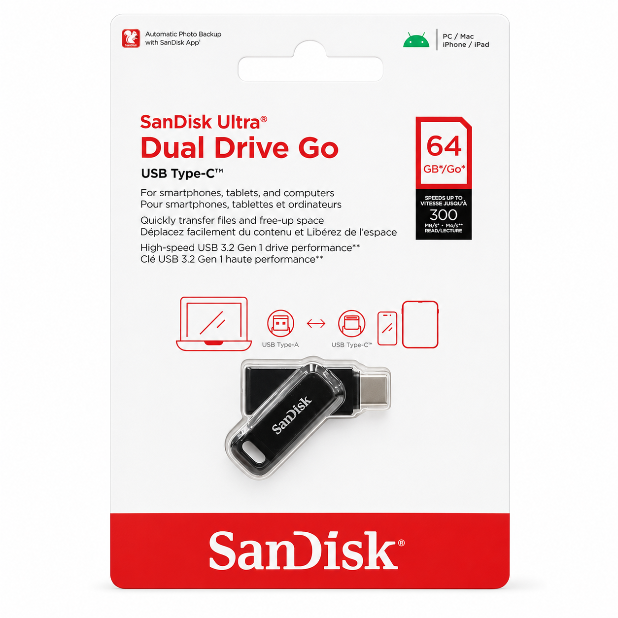 SanDisk Ultra Dual Drive Go USB Type-C صورة ثانوية