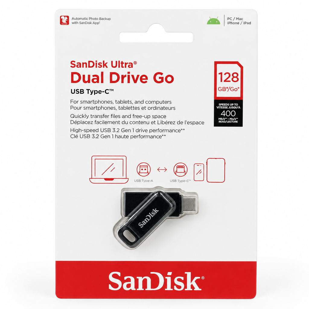 SanDisk Ultra Dual Drive Go USB Type-C