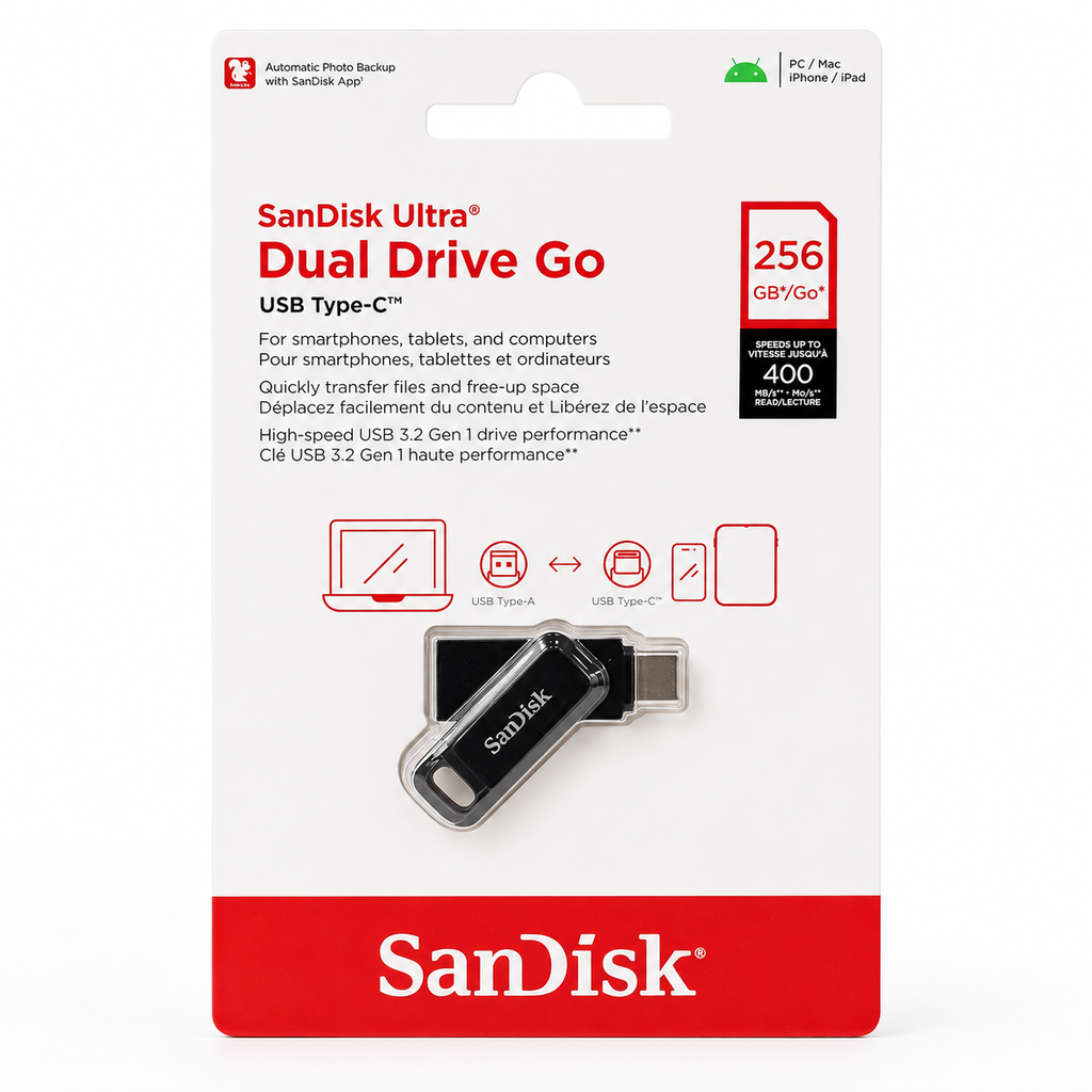 SanDisk Ultra Dual Drive Go USB Type-C