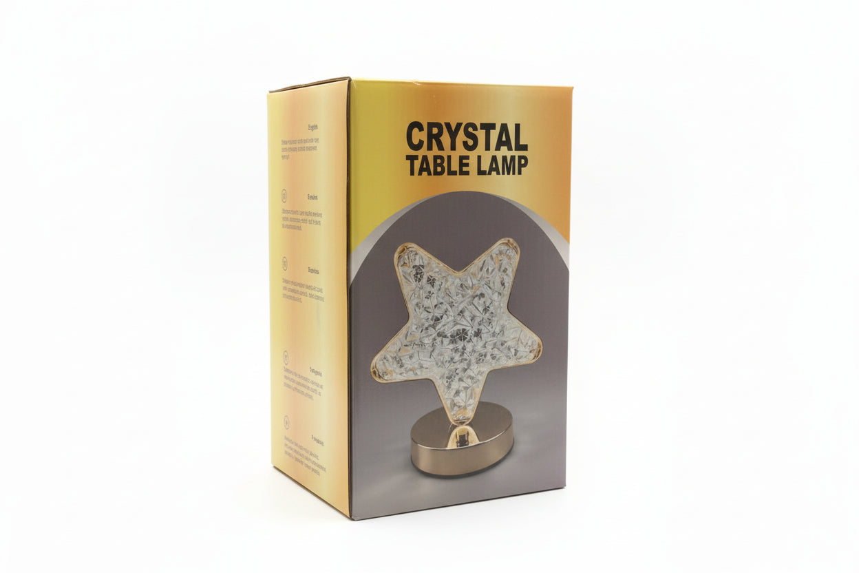 Crystal table lamp