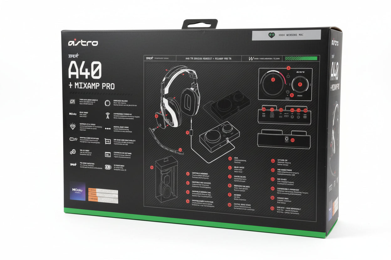 ASTRO A40+MIXAMP PRO GAMING HEADSET