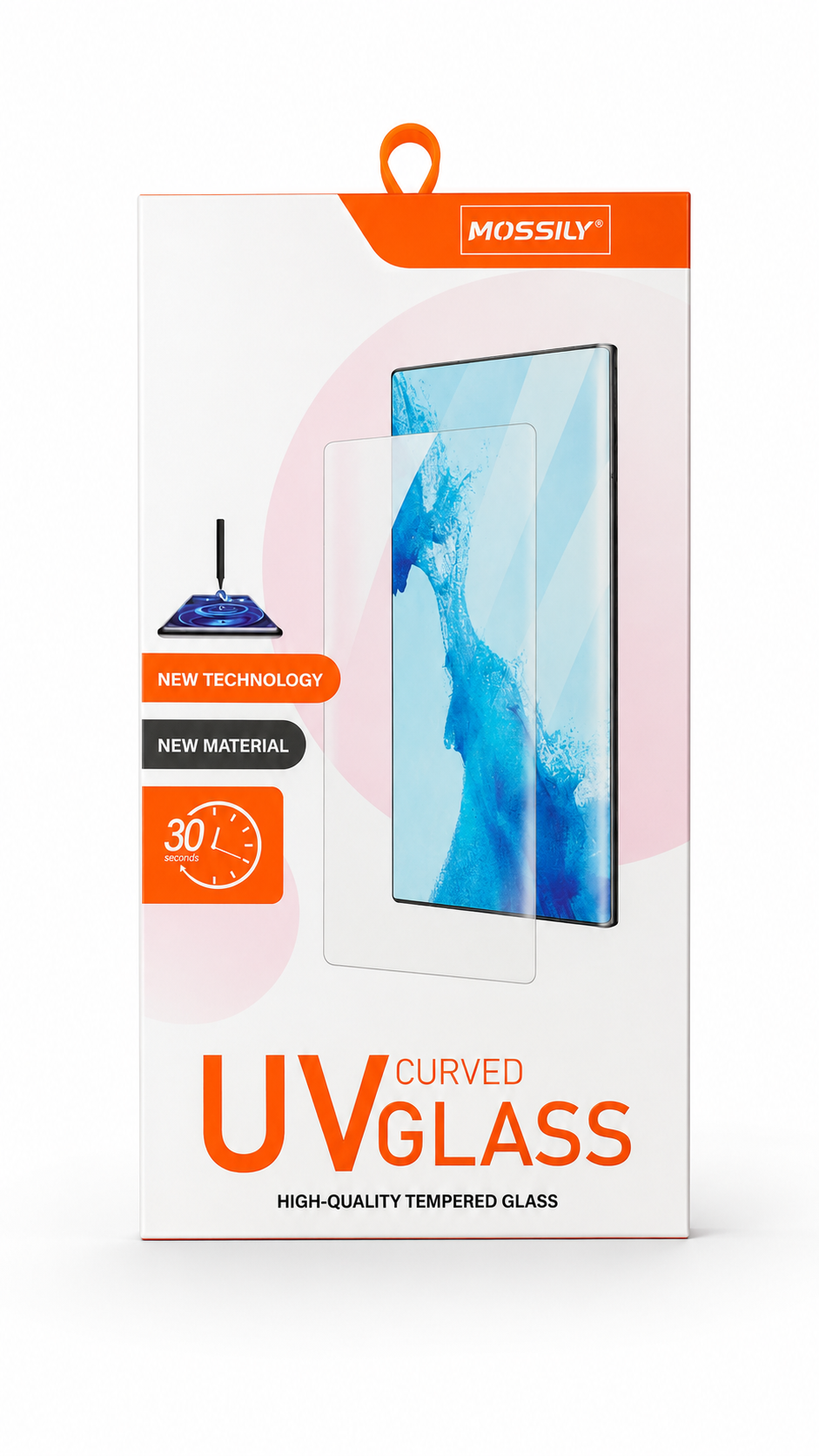 MOSSILY S24 Ultra UV Curved Glass