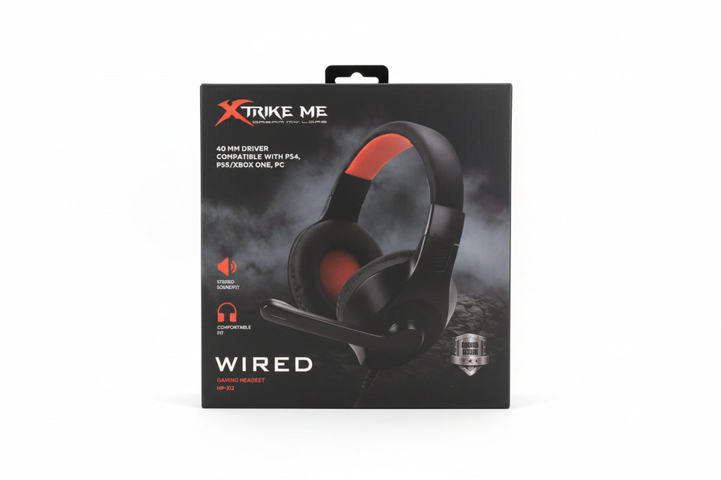 Wired gaming headset