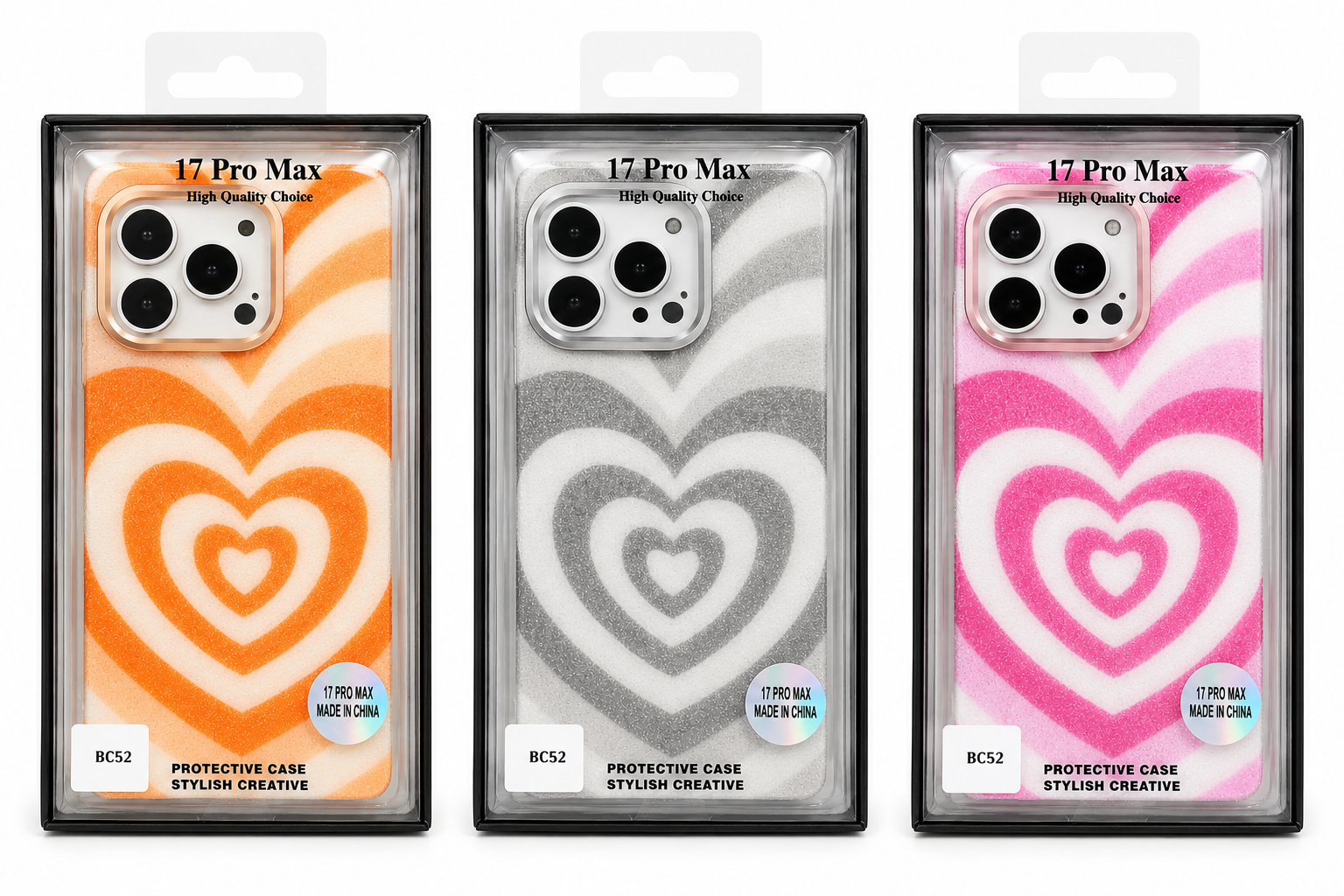 iP 17 Pro Max Stylish Ladies Cover - BC52 Main image
