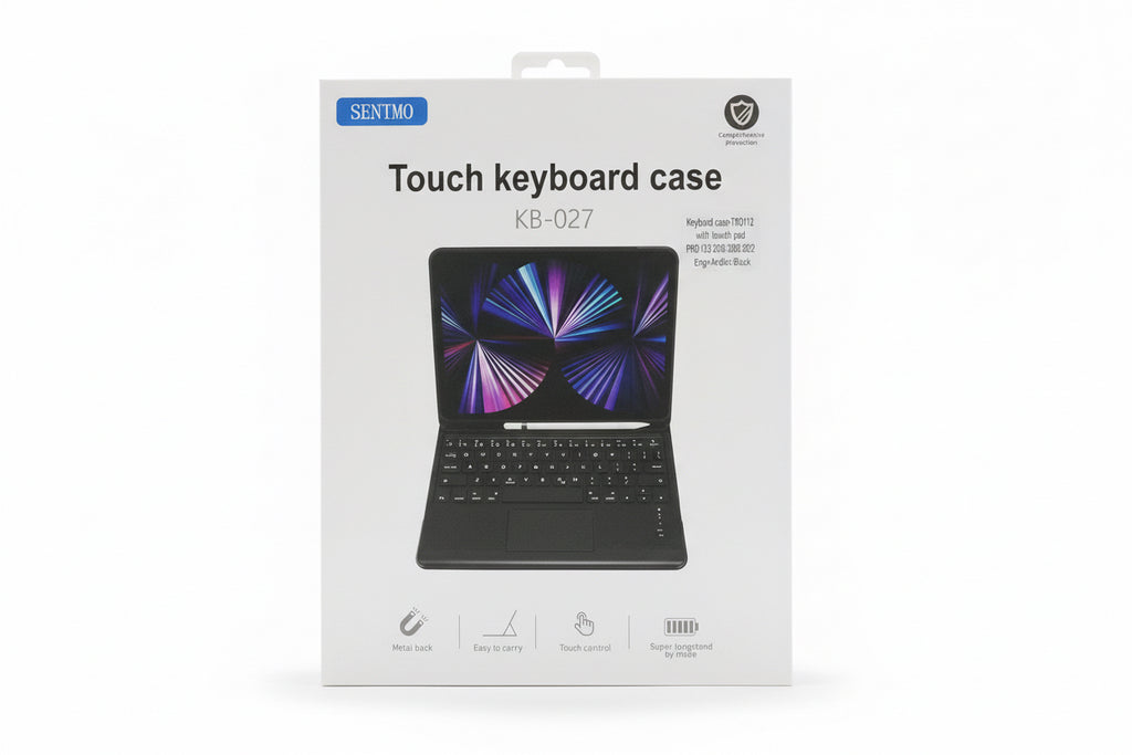 Touch keyboard case