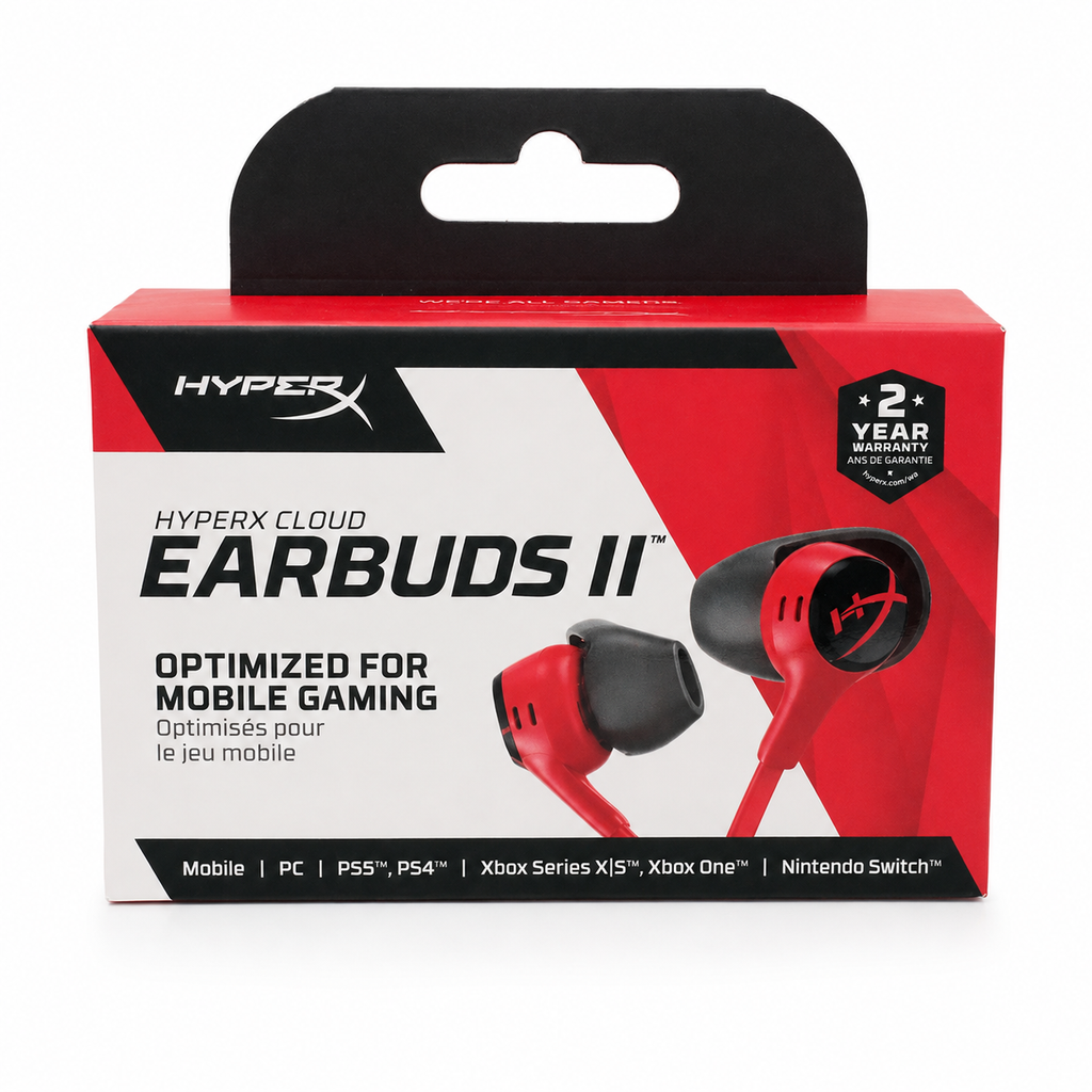 HyperX Cloud Earbuds II Gaming Earphones