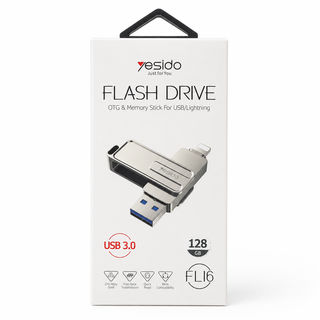 Yesido FL16 Lightning & USB 3.0 Flash Drive