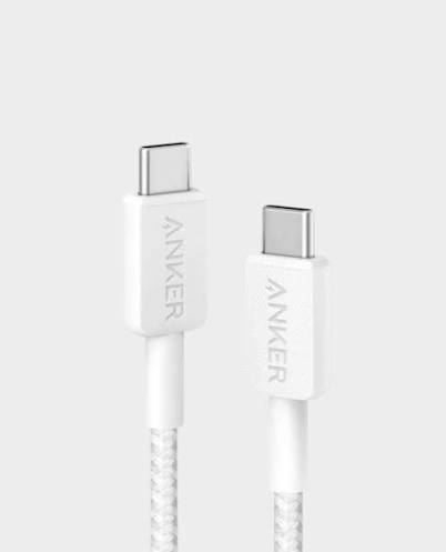 ANKER ROBUST CABLE ~ (240W-3FT-WHITE) صورة ثانوية