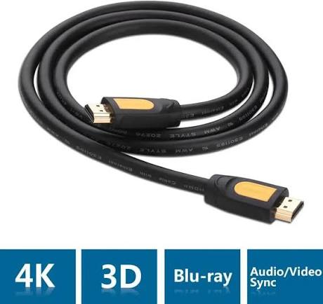 UGREEN High Speed 4K HDMI-M to HDMI-M Round Cable - 1.5M