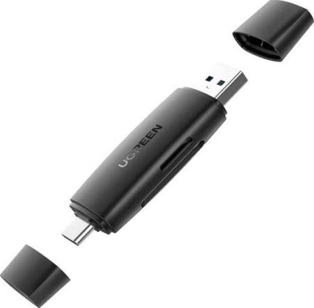 UGREEN 2-IN-1 USB-C 3.0 SD/TF CARD READER - CM185