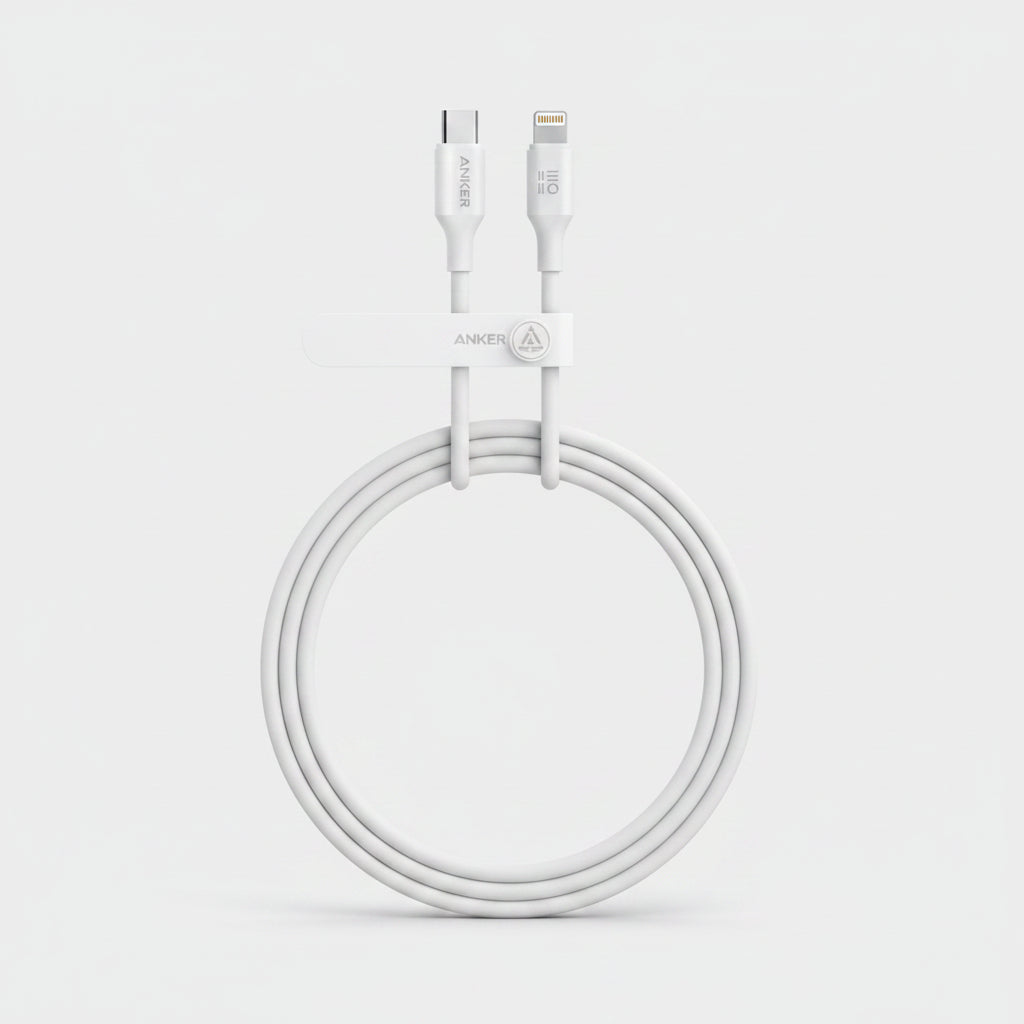 ANKER 542 6FT USB-C TO LIGHTNING CABLE - WHITE صورة ثانوية